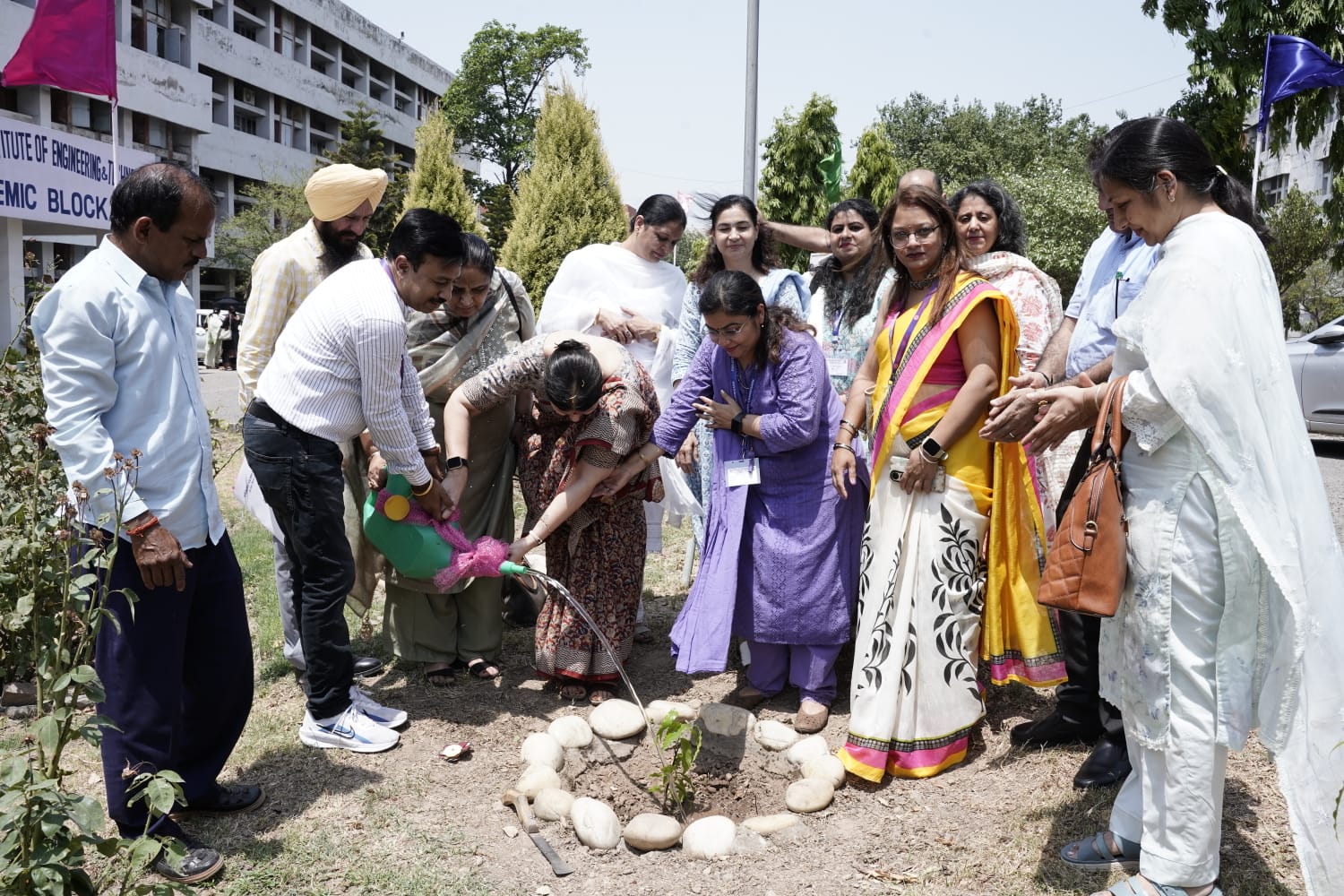 NSS, Panjab University conducted a massive  One Day Training Programme  on My Bharat Portal on 13.6.2024 at UIET department